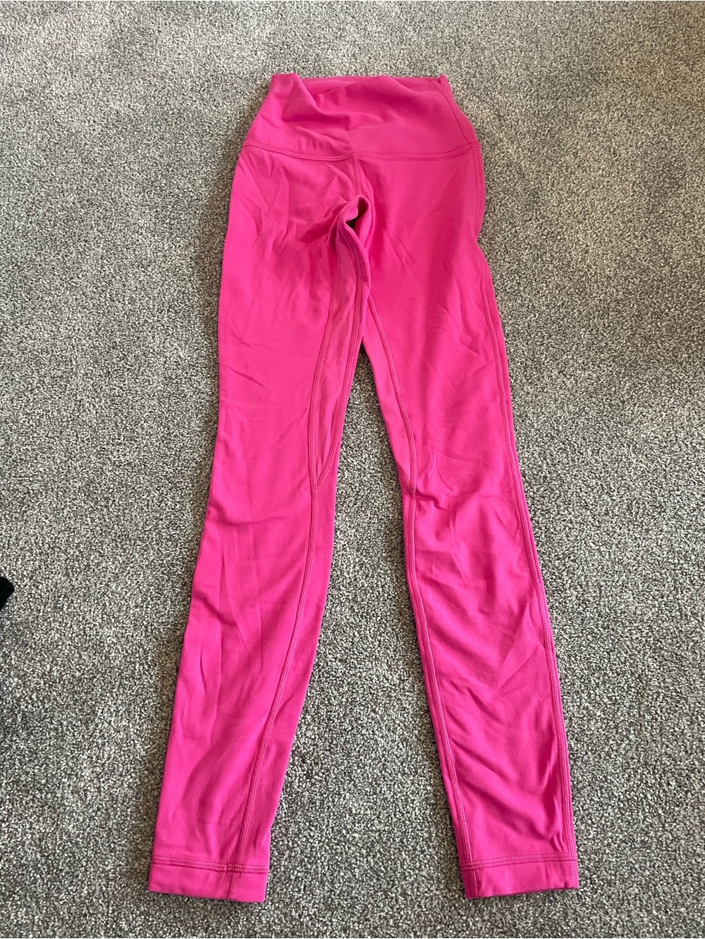 lululemon athletica Bright Pink High-Rise Leggings